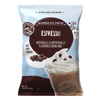 Big Train 3.5 lb. Espresso Blended Ice Coffee Mix - 5/Case