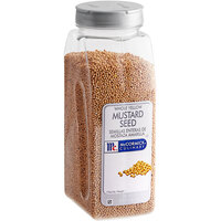 McCormick Yellow Mustard Seed 22 oz. - 6/Case