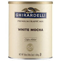 Ghirardelli 3.12 lb. White Mocha Frappe Mix - 6/Case