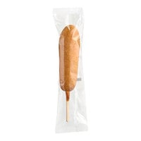 Foster Farms Individually Wrapped Reduced-Sodium Chicken Whole Grain Corn Dog 4 oz. - 96/Case