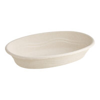 Dart ProPlanet 28 oz. No PFAS Added Compostable Fiber Burrito Bowl - 300/Case