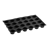 Sasa Demarle Flexipan® Origine 23 5/8" x 15 3/4" Silicone Muffin Mold with (24) 2 13/16" Cavities FP-03051