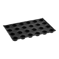 Sasa Demarle Flexipan® Origine 23 5/8" x 15 3/4" Silicone Short Cylinder Mold with (24) 2 5/16" Cavities FP-02269