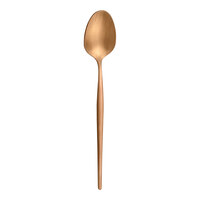 Amefa Soprano Copper 5 7/8" 18/0 Stainless Steel Heavy Weight Teaspoon - 12/Case