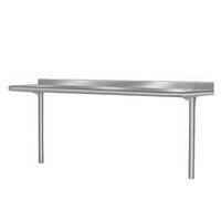 Advance Tabco PT-15R-72 Smart Fabrication 15" x 72" Rear Mount Stainless Steel Shelf