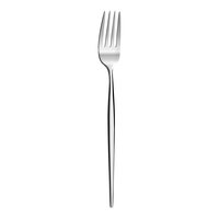 Amefa Soprano 7 3/16" 18/0 Stainless Steel Heavy Weight Dessert Fork - 12/Case