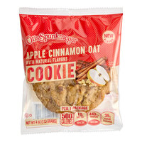 Otis Spunkmeyer Individually Wrapped Frozen Apple Cinnamon Oatmeal Cookie 4 oz. - 24/Case