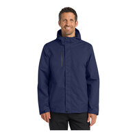 Port Authority J331 Unisex Customizable True Navy All-Conditions Parka Jacket - 2X