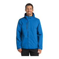 Port Authority J331 Unisex Customizable Direct Blue All-Conditions Parka Jacket - 3X