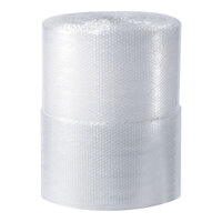 Lavex 24" x 125' Large 1/2" Parcel Ready Non-Perforated Bubble Rolls - 2/Case