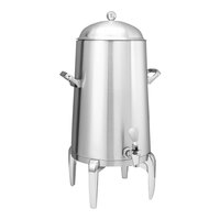 Service Ideas Flame Free® Thermo-Urn® 5 Gallon Modern Brushed Stainless Steel Vacuum-Insulated Coffee Chafer Urn URN50VBSMD