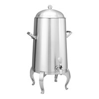 Service Ideas Flame Free® Thermo-Urn® 5 Gallon Regal Brushed Stainless Steel Vacuum-Insulated Coffee Chafer Urn URN50VBSRG