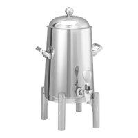 Service Ideas Flame Free® Thermo-Urn® 1.5 Gallon Round Polished Stainless Steel Vacuum-Insulated Coffee Chafer Urn URN15VPSRN
