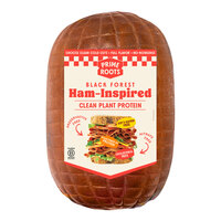 Prime Roots Vegan Black Forest Koji-Ham Deli Chub 4.52 lb. - 2/Case
