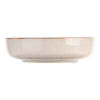 Cosy & Trendy Baltic Vanilla 28 oz. White Stoneware Bowl - 6/Case