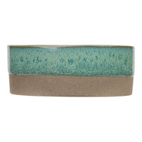 Cosy & Trendy Basalt 4" Ocean Green Stoneware Plate - 6/Case