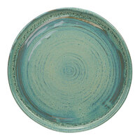 Cosy & Trendy Basalt 10 13/16" Ocean Green Stoneware Plate - 6/Case