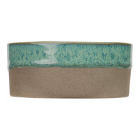 Cosy & Trendy Basalt 4 1/2" Ocean Green Stoneware Plate - 6/Case