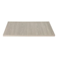 Eastern Tabletop Lighted Levels 21 3/8" x 13 3/8" x 3/4" Rectangular High-Pressure Laminate Riser Shelf