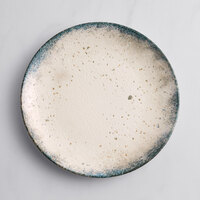 Acopa Architect 10 3/4" Round Gray Porcelain Coupe Plate - 12/Case