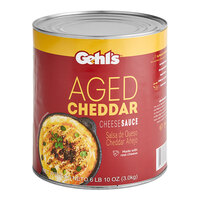 Gehl's Aged Cheddar Cheese Sauce #10 Can - 6/Case