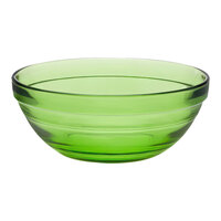 Duralex Gigogne 16 oz. Green Glass Bowl - 48/Case