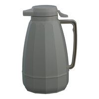 Service Ideas New Generation 33.8 oz. Gray ABS Plastic Insulated Coffee Carafe / Server NG101GR
