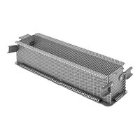 de Buyer Geoform 13 3/4" x 2 3/4" x 2 15/16" Perforated Stainless Steel Foldable Loaf Pan 3210.35