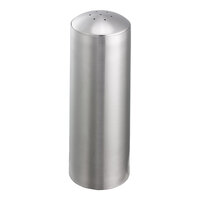 Service Ideas STC 6 oz. Round Stainless Steel Shaker with 7-Hole Lid - 6/Case