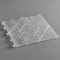 Choice 12" x 12" Clear Interlocking Bar Mat
