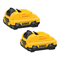 DeWalt 12V MAX 3.0 Ah Lithium-Ion Battery DCB124-2 - 2/Case