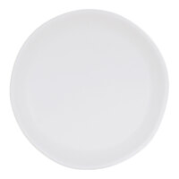 Cal-Mil Bali 6" White Irregular Round Melamine Plate - 6/Case