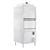 Hobart PW10N-ADV-1 Advansys 10-Pan High-Temperature Ventless Split-Door Pot, Pan, and Utensil Washer with Energy Recovery and Booster Heater - 208/240V, 3-Phase