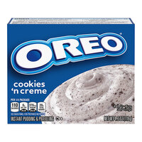 JELL-O Instant Oreo Cookies 'n Creme Pudding & Pie Filling Mix 4.2 oz. - 24/Case