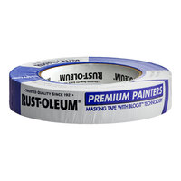 IPG Rust-Oleum 0.94" x 60 Yards 5.5 Mil Premium Blue Painter's Masking Tape with Bloc-it Technology 99120 - 24/Case