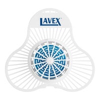 Lavex Deodorizing Urinal Screen with Citrus Scented Enzymatic Block - 12/Case