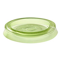 Eco-Products Veridian 1 oz. Compostable Green PLA Plastic Portion Cup Lid - 5,000/Case