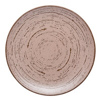 Ariane Tornado 9 7/16" Desert Sage Round Rimless Coupe Porcelain Plate - 6/Case