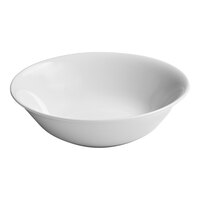 Ariane Prime 22.66 oz. Warm White Porcelain Nappie Bowl - 6/Case