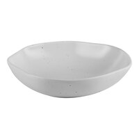 Ariane Earth 17.25 oz. Linen Dots Porcelain Bowl - 6/Case