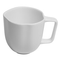 Ariane Earth 9.13 oz. Warm White Porcelain Cup - 12/Case