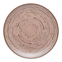 Ariane Tornado 8 1/4" Desert Sage Round Rimless Coupe Porcelain Plate - 12/Case