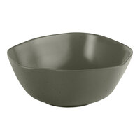 Ariane Earth 14.5 oz. Mist Green Dots Porcelain Bowl - 8/Case