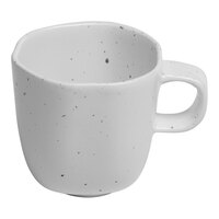 Ariane Earth 3 oz. Linen Dots Porcelain Espresso Cup - 12/Case