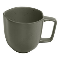 Ariane Earth 9.13 oz. Mist Green Dots Porcelain Cup - 6/Case