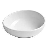 Ariane Vital Coupe 6.43 oz. Warm White Round Slanted Porcelain Coupe Bowl - 12/Case