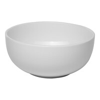 Ariane Orba 17 oz. White Embossed Porcelain Bowl - 8/Case