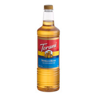 Torani Vanilla Bean Flavoring Syrup Plastic Bottle 1 Liter