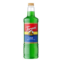 Torani Lime Flavoring / Fruit Syrup Plastic Bottle 1 Liter