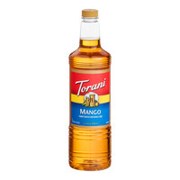 Torani Mango Flavoring / Fruit Syrup Plastic Bottle 1 Liter - 6/Case